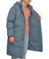 Фото #4 товара Men's Quilted Hooded Duffle Parka