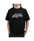Фото #1 товара Big Boy's Word Art T-shirt - Guitar Head