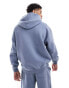 Abercrombie & Fitch smallscale logo hoodie in light blue