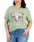 ფოტო #1 პროდუქტის Trendy Plus Size Yellowstone Graphic T-Shirt