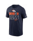 ფოტო #2 პროდუქტის Men's Russell Wilson Navy Denver Broncos Player Graphic T-shirt