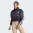 Фото #2 товара adidas women Future Icons 3-Stripes Woven 1/4 Zip Jacket