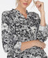 Фото #5 товара Women's Pleated Floral Print Blouse