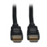 Фото #2 товара Tripp P569-025 High Speed HDMI Cable with Ethernet - UHD 4K - Digital Video with Audio (M/M) - 25 ft. (7.62 m) - 7.62 m - HDMI Type A (Standard) - HDMI Type A (Standard) - 4096 x 2160 pixels - 3D - Black