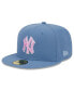 Фото #2 товара Men's New York Yankees Faded Blue Color Pack 59Fifty Fitted Hat