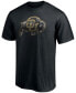 Фото #3 товара Men's Black Colorado Buffaloes Team Midnight Mascot T-shirt