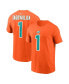 Фото #1 товара Men's Tua Tagovailoa Orange Miami Dolphins Player Name and Number T-shirt
