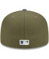 Фото #5 товара Men's Olive, Blue Pittsburgh Pirates 59FIFTY Fitted Hat