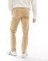 ASOS DESIGN slim chinos in beige