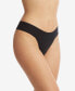 ფოტო #2 პროდუქტის Women's Breathe Natural Thong 3 Pack Underwear, 6J1661B3PK