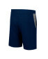 Men's Navy West Virginia Mountaineers Wild Party Tri-Blend Shorts