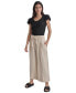 Фото #5 товара Women's High Rise Tie-Waist Wide Leg Pants