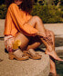 Фото #6 товара Women's Bethie Slide Wedge Sandals