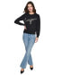 Women's Embellished Graphic Sweater