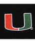 ფოტო #2 პროდუქტის Women's Black Miami Hurricanes Fleece Leggings