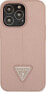 Фото #3 товара Guess Etui Guess do iPhone 14 Pro Max 6,7" różowy/pink hardcase SaffianoTriangle Logo