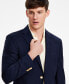 Фото #5 товара Men's Modern-Fit Solid Navy Blazer