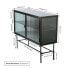 Фото #1 товара Retro Style Console Table Modern Sideboard Storage Cabinet With Detachable Wide Shelves