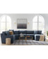 Фото #24 товара Radley 5-Piece Fabric Chaise Sectional Sofa, Created for Macy's