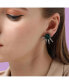 ფოტო #3 პროდუქტის Women's Gold Spike Stud Earrings