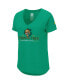 ფოტო #3 პროდუქტის Women's Green Notre Dame Fighting Irish 2021 The Shirt V-Neck T-shirt