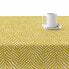 Stain-proof resined tablecloth Belum Alejandria Mustard 140 x 140 cm