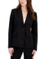 Фото #1 товара Women's Notch-Lapel One-Button Blazer