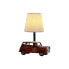 Фото #2 товара Настольная лампа Home ESPRIT Белый Красный лён Металл 20 x 14 x 27 cm