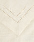 Hemstitched cotton napkins (pack of 2)