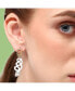 ფოტო #3 პროდუქტის Women's Abstract Drop Earrings