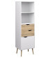 Diana 2 Drawers and 1 Door Bookcase