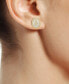 ფოტო #2 პროდუქტის Diamond Baguette Oval Stud Earrings (1/2 ct. t.w.) in 14k Gold , 14k White Gold or 14k Rose Gold