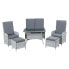 Dining Lounge Set Bari XXL