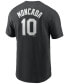 Фото #1 товара Men's Yoan Moncada Chicago White Sox Name and Number Player T-Shirt