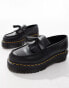 Фото #4 товара Dr Martens Adrian quad loafers in black smooth leather