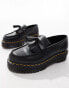 Фото #2 товара Dr Martens Adrian quad loafers in black smooth leather