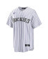 Фото #2 товара Men's Nolan Jones White Colorado Rockies Home Replica Jersey