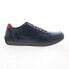 Фото #1 товара English Laundry Bradley EL2228L Mens Blue Leather Lifestyle Sneakers Shoes 12
