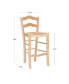 Фото #11 товара Antun 24" Counter Stool - Set of 2