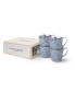 Blueprint Collectables 17 Oz Floris Mugs in Gift Box, Set of 4