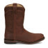 Justin Boots Braswell 10 Inch Round Toe Cowboy Mens Brown Casual Boots RP3740 EE, Широкая, 10 - фото #1