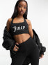 Фото #4 товара Juicy Couture co-ord active sports bra in black
