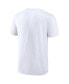 ფოტო #2 პროდუქტის Men's White Philadelphia Phillies 2022 National League Champions Locker Room Big and Tall T-shirt