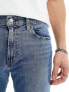 Фото #5 товара Levi's 512 Slim taper fit jeans in mid blue wash