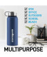 Hydration Nation Thermo Stainless Steel Vacuum Insulated Water Bottle Синий, 32.00 oz - фото #7