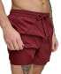 Фото #1 товара Men's Diamond Pintuck Performance 5" Volley Shorts