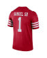 Фото #3 товара Men's Deebo Samuel Sr Scarlet San Francisco 49ers Legend Jersey