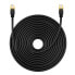 Фото #1 товара Kabel sieciowy LAN RJ45 Ethernet High Speed Cat.8 40Gbps 20m czarny