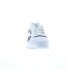 Reebok Glide Mens White Leather Lace Up Lifestyle Sneakers Shoes