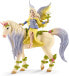 SCHLEICH 70714 Fairy on Winged Lion, for Children from 5-12 Years, Bayala Toy Figure & 70594 Mermaid Eyela on Underwater Horse, for Children from 5-12 Years, Bayala Toy Figure